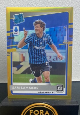 2020-21 Panini Chronicles Sam Lammers GOLD /10 Optic Rated Rookie SSP MINT