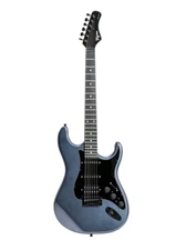 Tagima SIXMART MDSV-DF/BK Guitar, HSS Pickups, Built-In Effects, Metallic Deep