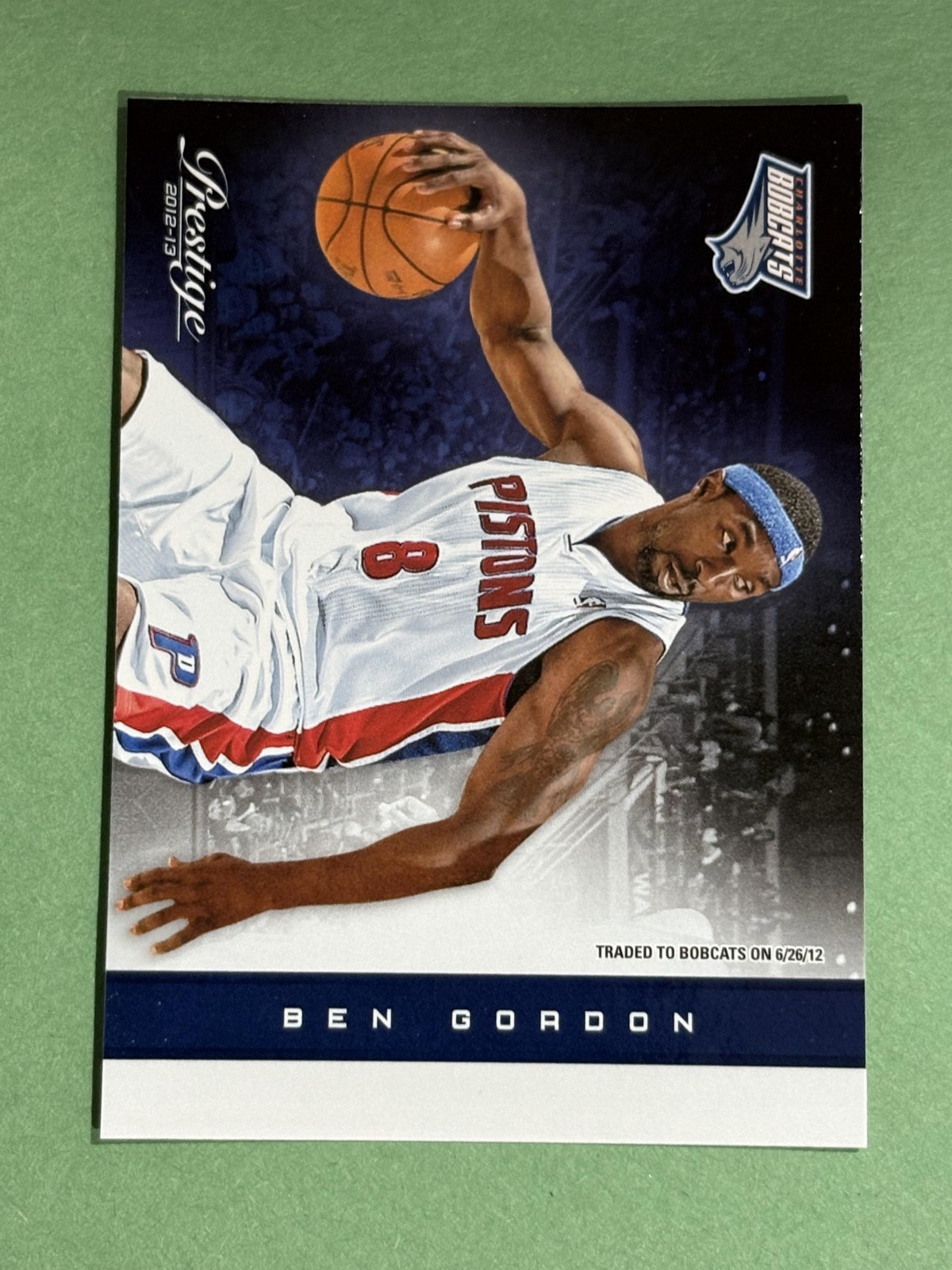 Ben Gordon 2012-13 Panini Prestige Charlotte Bobcats #57 U904