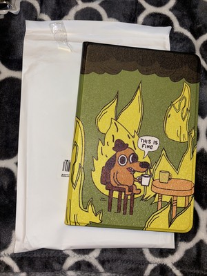 iPad Mini 1/2/3/4/5 Good Dog I m Fine Meme Case