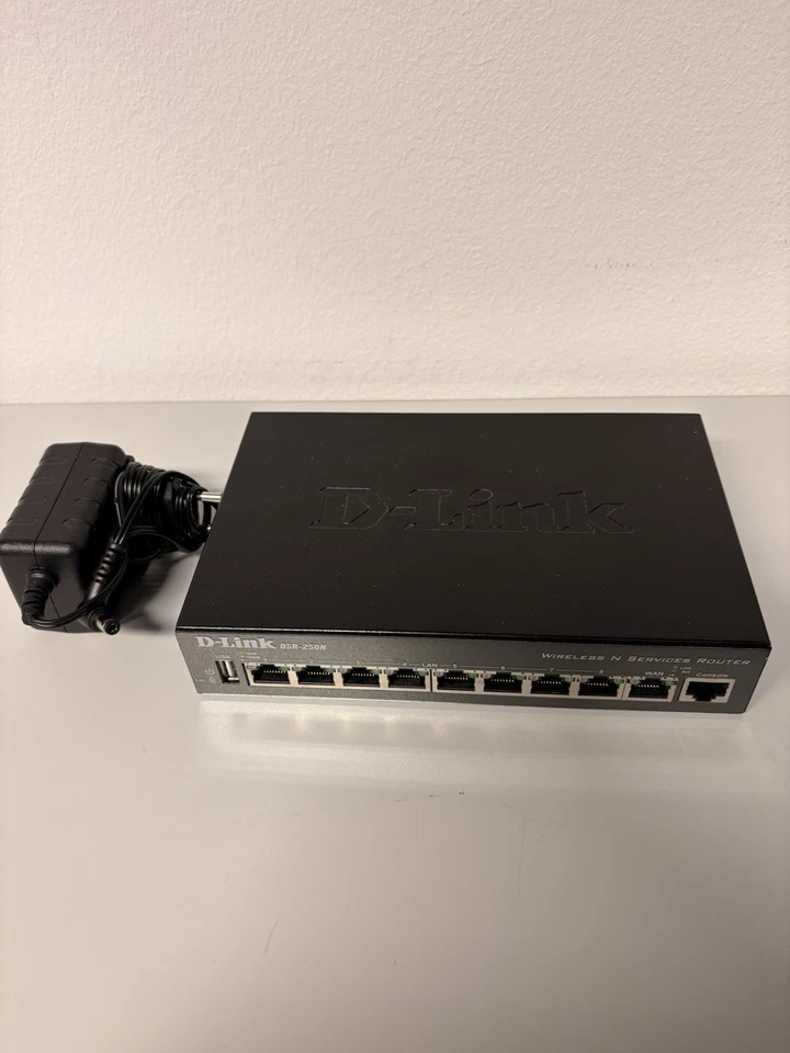 D-Link Router DSR-250N Wireless N VPN Top Zustand - Bild 3 von 3