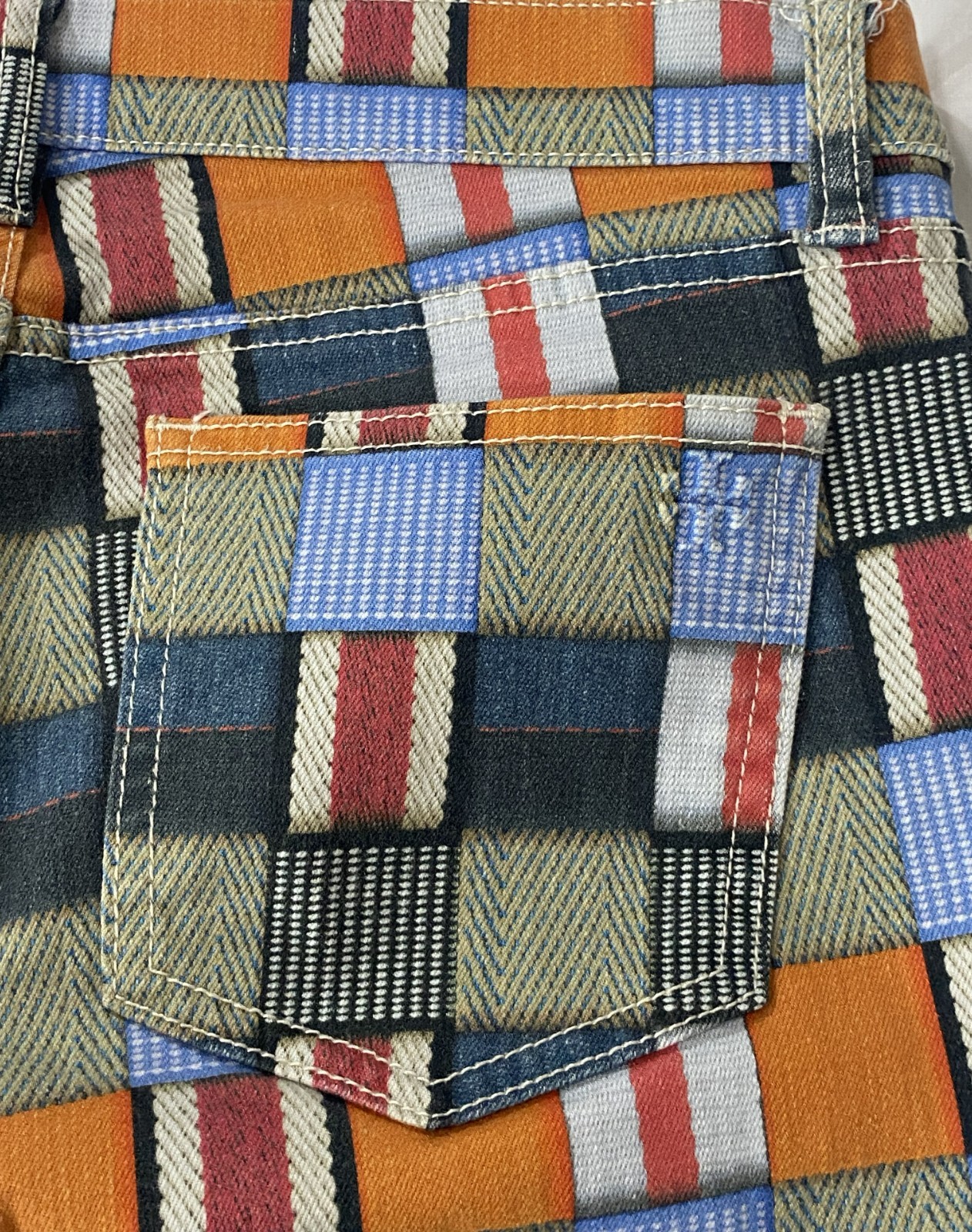 Tory Burch-Runway Collection-Patchwork Cropped St… - image 21