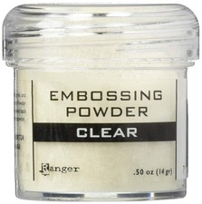 Ranger Embossing Powder Clear 1oz Heat Embossing Craft Powder for Stamping