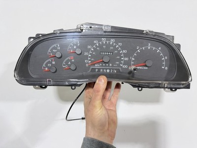 99 00 01 Ford f250 SD GAS Speedometer Cluster Gauge 103K OEM F81F-10C956-A