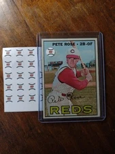 Custom Made Baseball ⚾ HALL OF FAME HOF Stickers For Toploaders & Binders 25 Ct