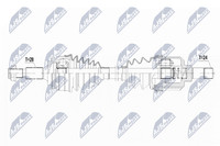 NTY NPW-PE-021 Antriebswelle Vorne Links FüR Peugeot