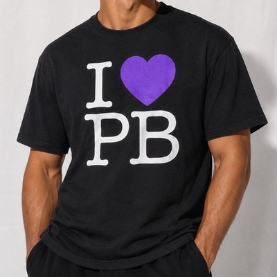 Pierre Bourne The Life of Pierre 5 2021 US Tour Shirt Mens XL Black I Heart PB