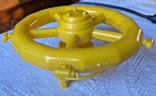 Vintage MARX Operation Moon Base Yellow Orbiting Space Platform Station
