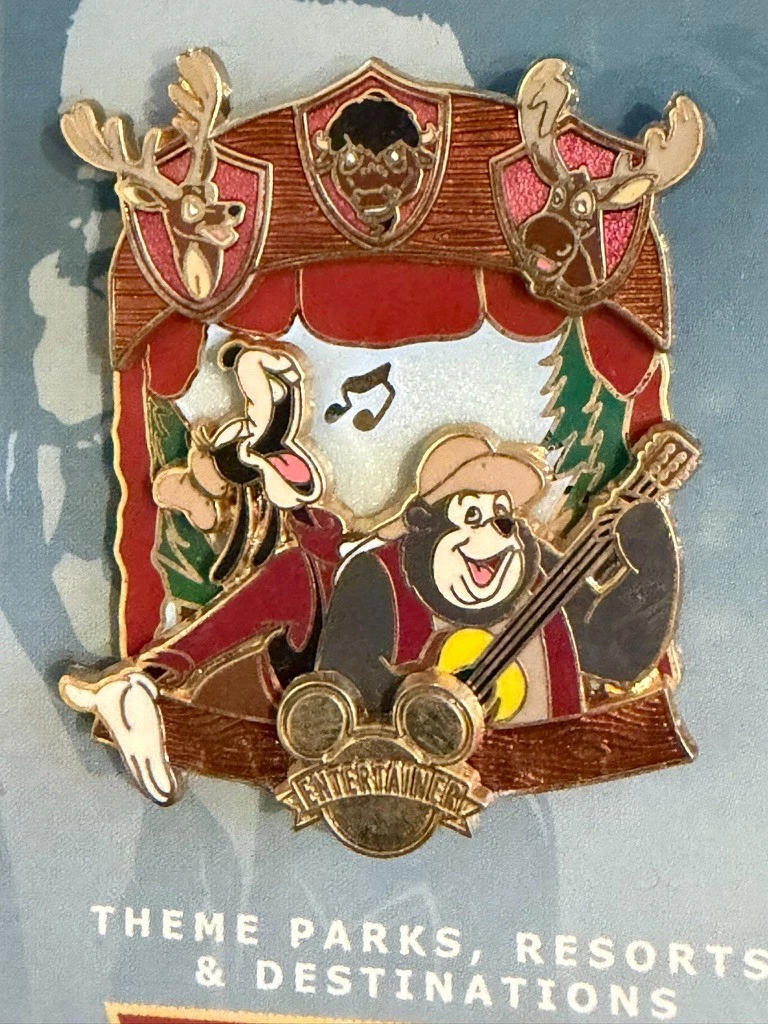 Disney Pin LE 700 It All Started With Walt Country Bear Jamboree Goofy 2006