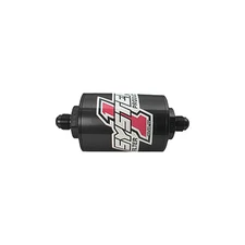 SYSTEM ONE Pro Street Inline Fuel Filter - #8 Billet - Blk 200-201408B