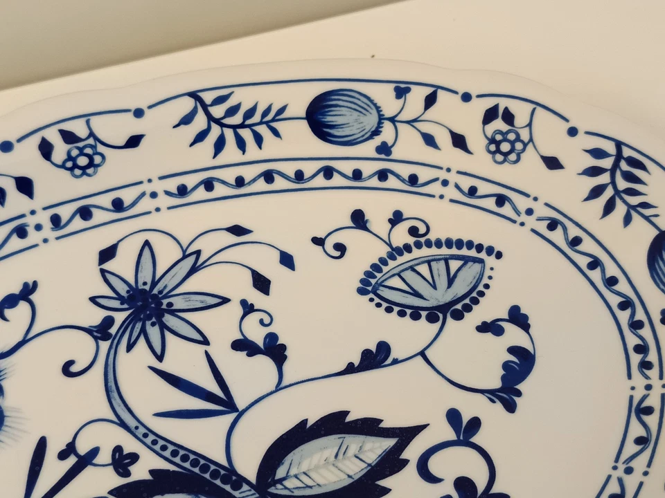 * KAHLA Zwiebelmuster große Platte Servierplatte TOP - Bild 2 von 4