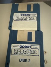 Vintage Robocop Atari ST Game Disks 1 And 2 1989 image