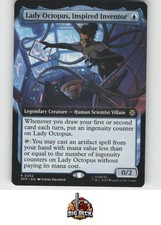 LADY OCTOPUS, INSPIRED INVENTOR (EXT ART) SPIDER-MAN MAGIC: THE GATHERING NM/M