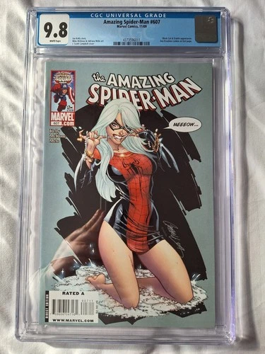 Amazing Spider-Man 607 Campbell CGC 9.8 Black Cat