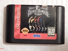 Sega Genesis 16-Bit Vintage Tested Video Game Mighty Morphin Power Rangers Movie