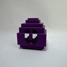 2025 Grimace Limited McDonald’s Minecraft Grimace Egg Rare Figure