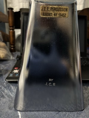 JcR Handheld Chrome Cowbell High Pitch For Sale ￼ | eBay