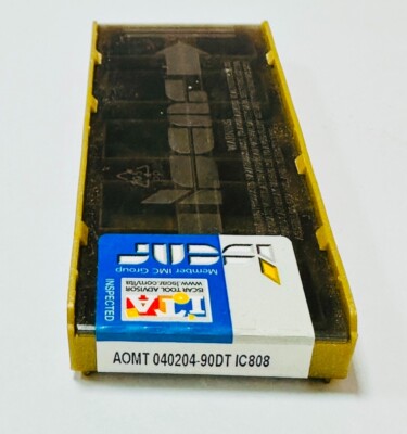ISCAR Drill Inserts AOMT040204-90DT IC808 for Drill DR-2D DR-3D DR-4D NEW 10 pcs