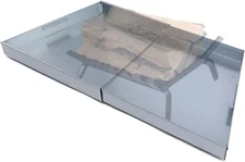 Adjustable Fireplace Tray Ash Pan for Ash Collection,to 31" Fireplace Grates Pan