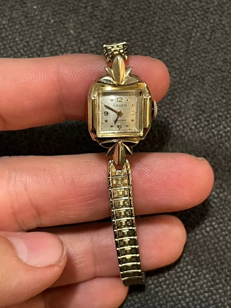 Gruen precision cheap women's watch