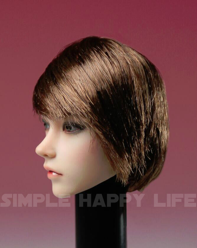 SUPERDUCK 1/6 Female Short Hair Head Sculpt SDH002A PALE For PHICEN Figure ❶USA❶
