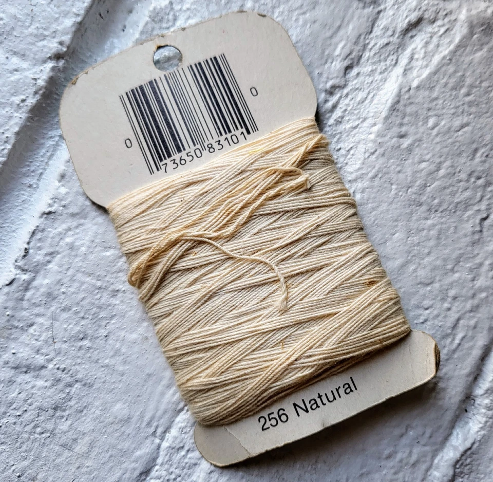 Coats Candlewick Yarn 50yds Cotton Natural - Image 2 of 2