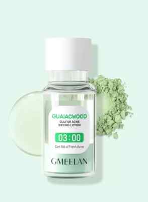 GMEELAN Guajakholz Schwefel Akne Trocknungslotion Kolloidaler Schwefel NEU (E...