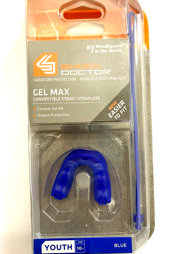 Protège dents Shock Doctor Gel Max Strapless Rose pour adulte SHOCK DOCTOR