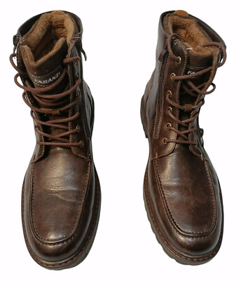 Faranzi Shoes Men Dark Brown Boots James II Size 11 D  display picture 2