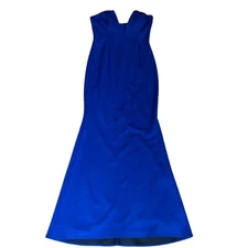 Katie May Crush Gown Women's Sz L Formal Prom Dress Blue $280 On Revolve NWOT