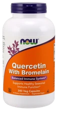 Now Foods Quercetin with Bromelain 240 Veg Capsules, 05/2028