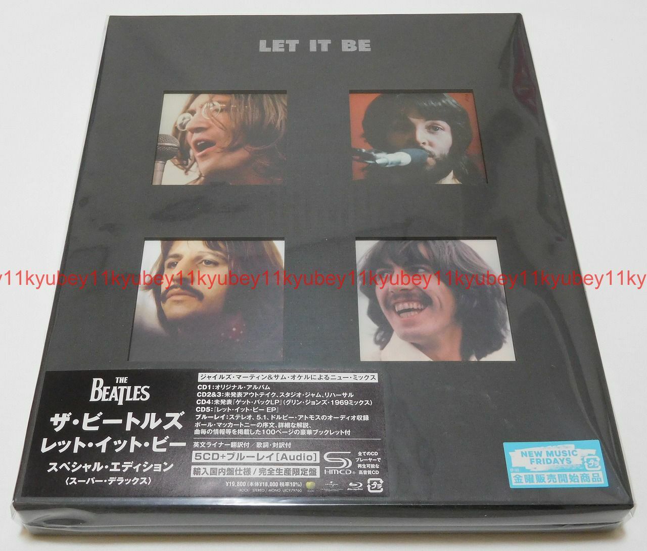 New The Beatles Let It Be Super Deluxe Edition 5 SHM-CD Blu-ray