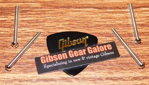 Gibson Les Paul Pickup Screws Nickel Mounting Guitar Parts 4 Screw Humbucker F