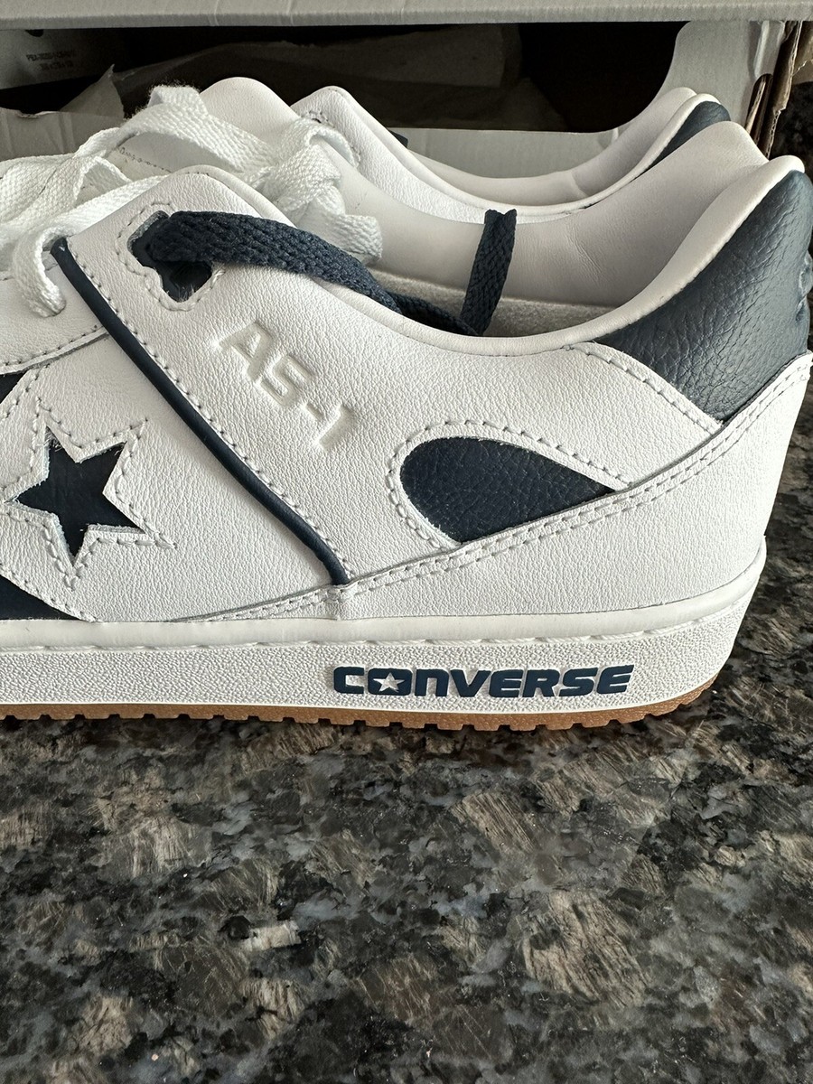 Converse CONS AS-1 Pro Ox White Navy Gum Skate Shoes A04597C Men's