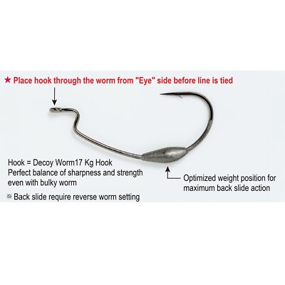 Decoy Worm 104 Switcher | Il Maestrale Pesca