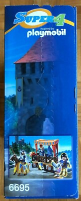 Figurine PLAYMOBIL Super 4 Alex 6695 - Château, Occasion, Ensemble Playmobil