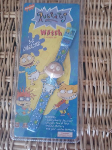 Vintage 1998 Rugrats Tommy Pickles 3d Watch Nickelodeon Viacom For Sale Online Ebay