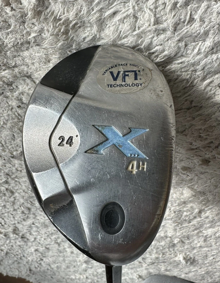 Callaway X 4H Hybrid 24 Graphit Golfschläger Damen Mid Torque Low Kick 55g