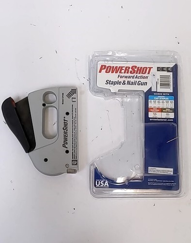 Arrow Powershot Heavy Duty Forward Action Stapler & Nail Gun