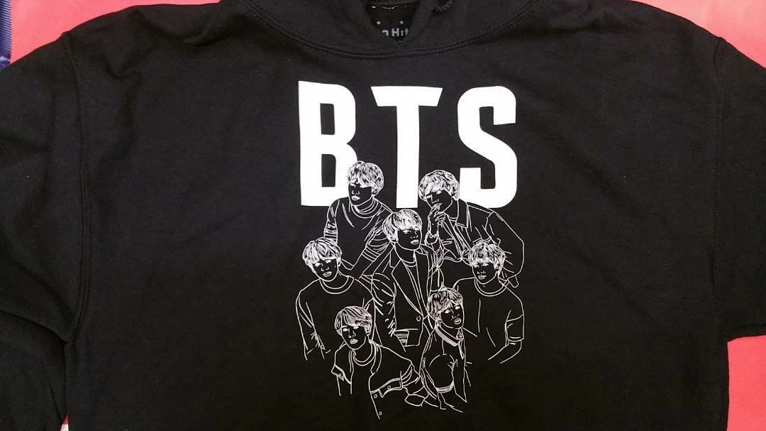 Sudadera love yourself bts hot sale