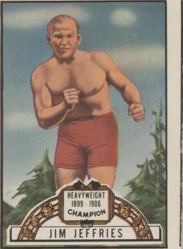 1951 Topps Ringside - James J. Jeffries #54