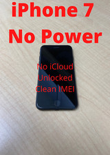 Apple iPhone 7 - 32GB - Black Unlocked A1660 CDMA GSM No Power