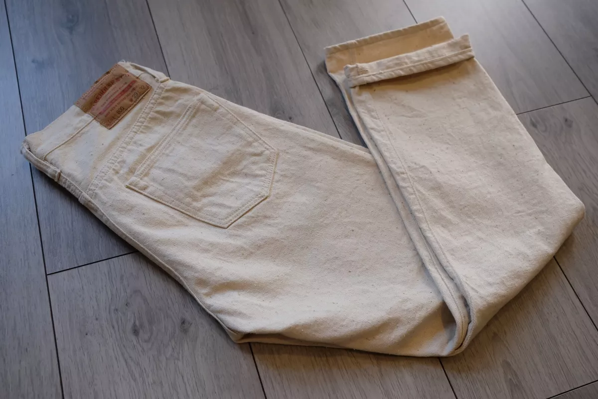 Ecru denim best sale jeans