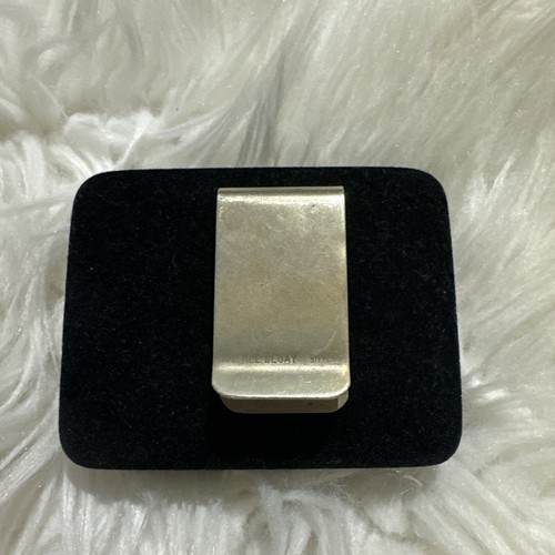 Navajo Artist Anball Begay Sterling Silver 925 Cocopelli Money Clip Vintage Sign - Picture 6 of 7