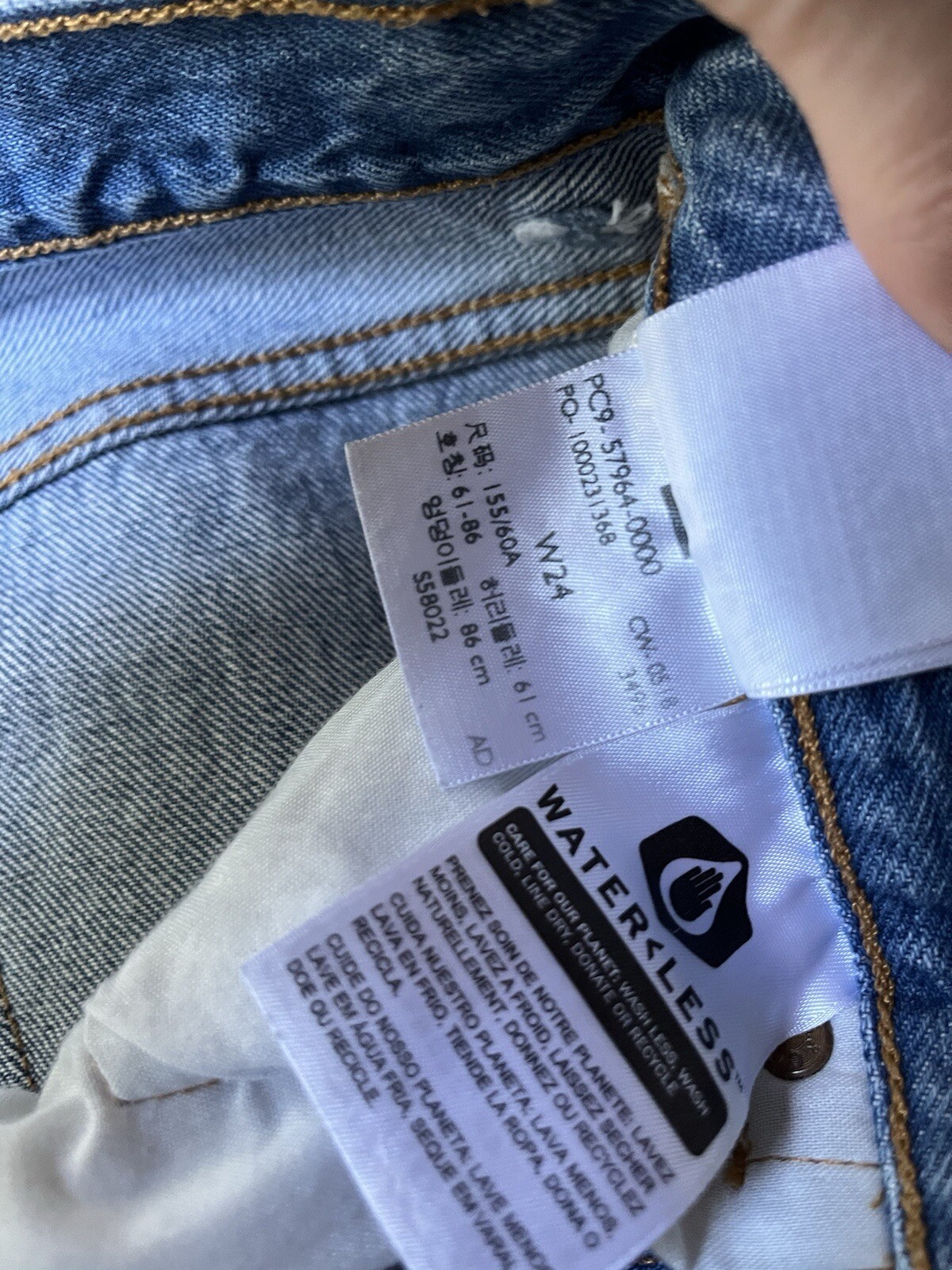 Jeans Levi’s Skirt Size 24-image