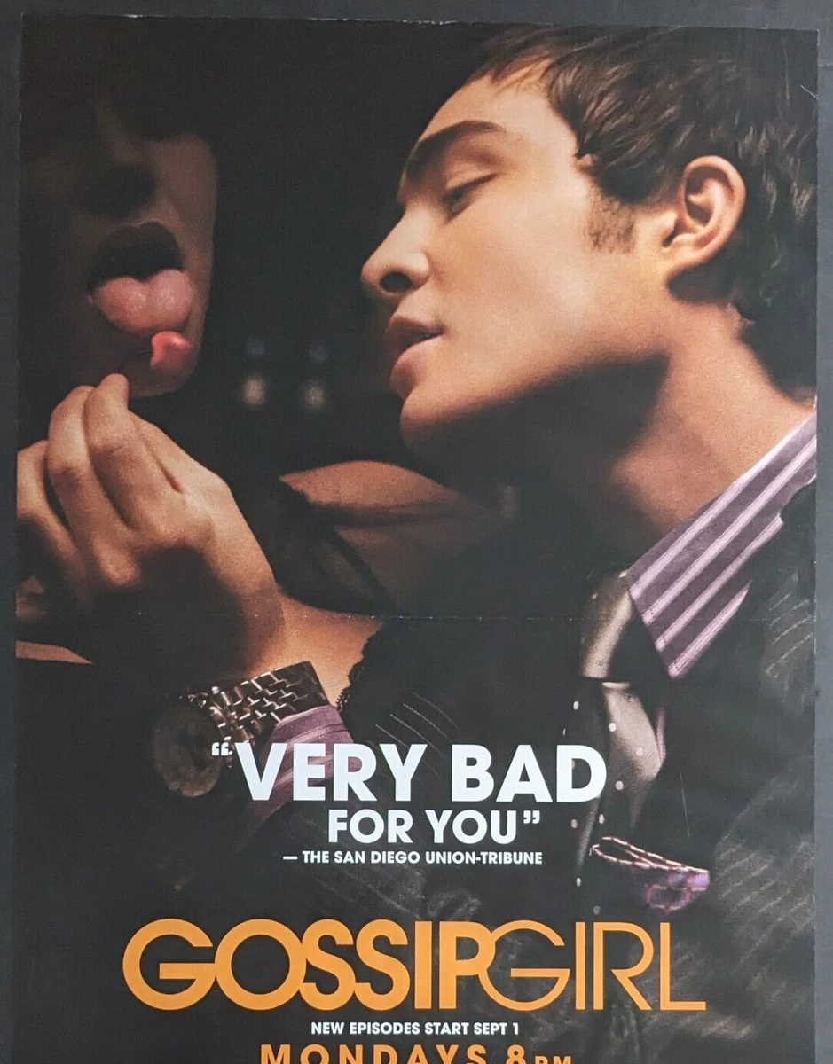 Gossip Girl 2007 Original 24x36 One Sheet Movie Poster TV Series