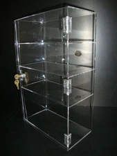 305Displays Acrylic Countertop Display 12" x 6" x 19" Locking Security Showcase