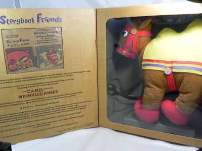 2001 Applause Raggedy Storybook Friends Camel w/Wrinkled Knees LE 10,000 NIB COA