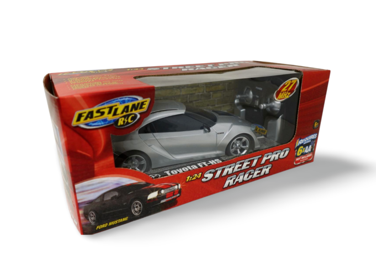 Toyota FT-HS Street Pro Racer Fast Lane RC Car Toys R Us 1:24 Gift