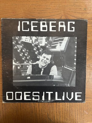 Iceberg - Does It Live Vinyl LP 1977 Disney World NM/VG+